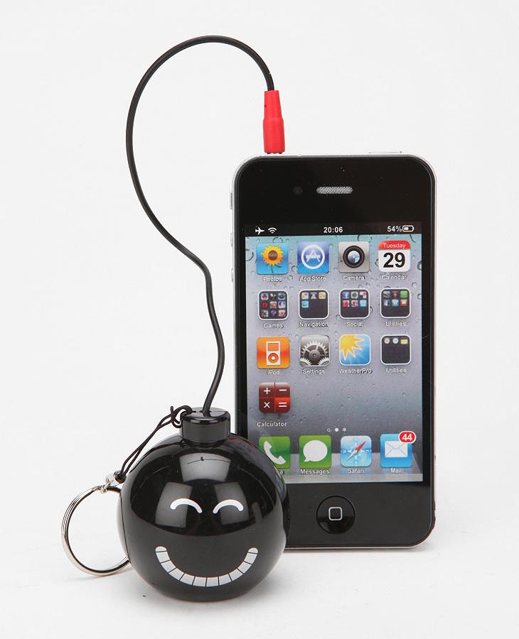 Bomb Shaped Portable Speaker | Gadgetsin