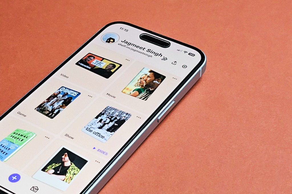 Shelf is a social network based on the media you consume ...