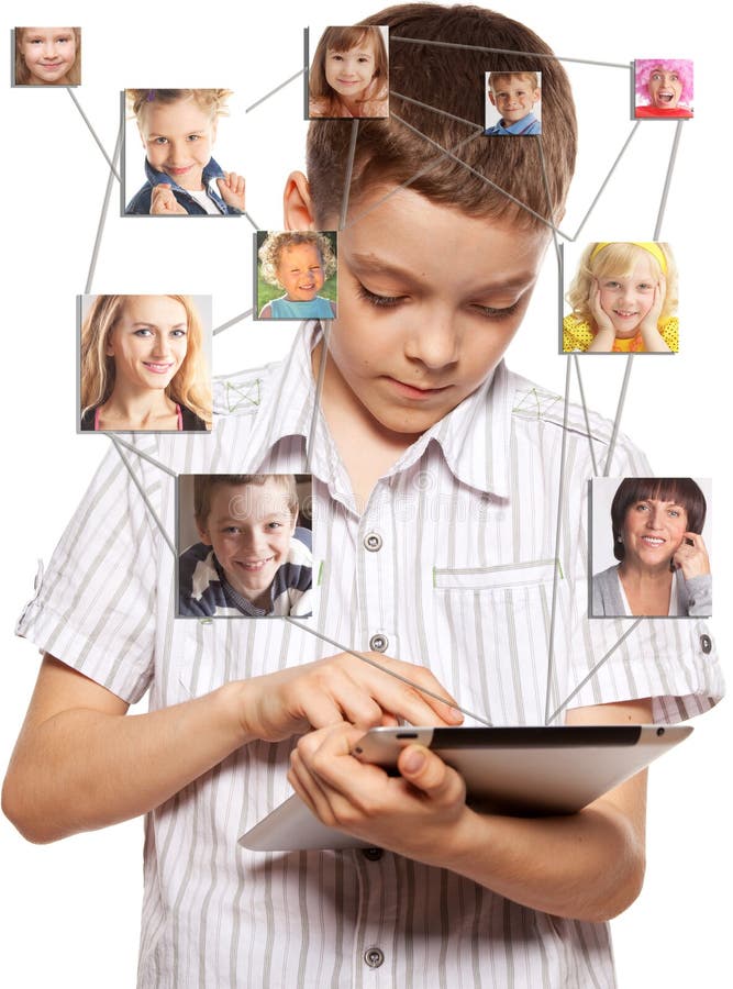 Social Network stock image. Im…