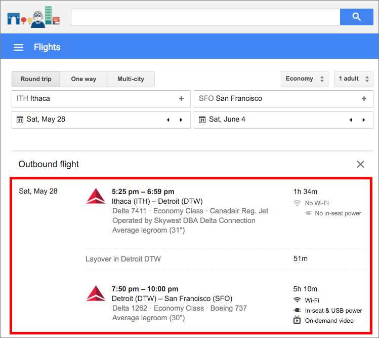 Google Flights Offers a Slick Travel Planning Interface - TidB…