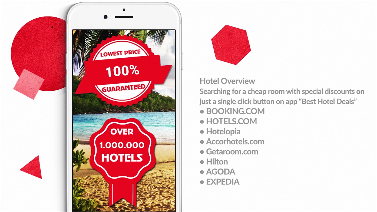 Best Hotel Deals - Android application for search Hotels - Cheap Hotels Online #Hotels App