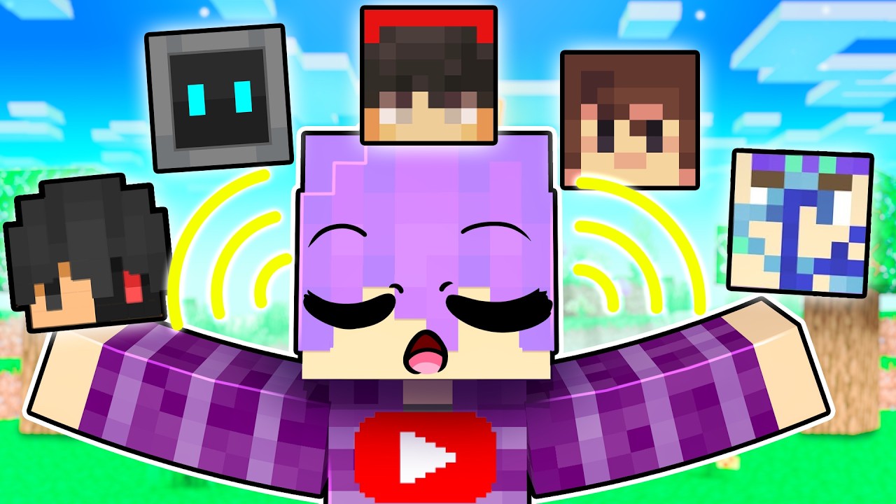 Giving MYSELF YouTuber Voices in Minecraft!