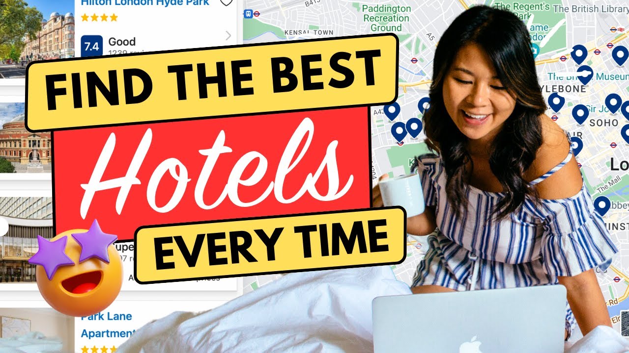 FIND THE BEST HOTELS IN EUROPE (STEP BY STEP) - How to Save Money Tips & Tricks!