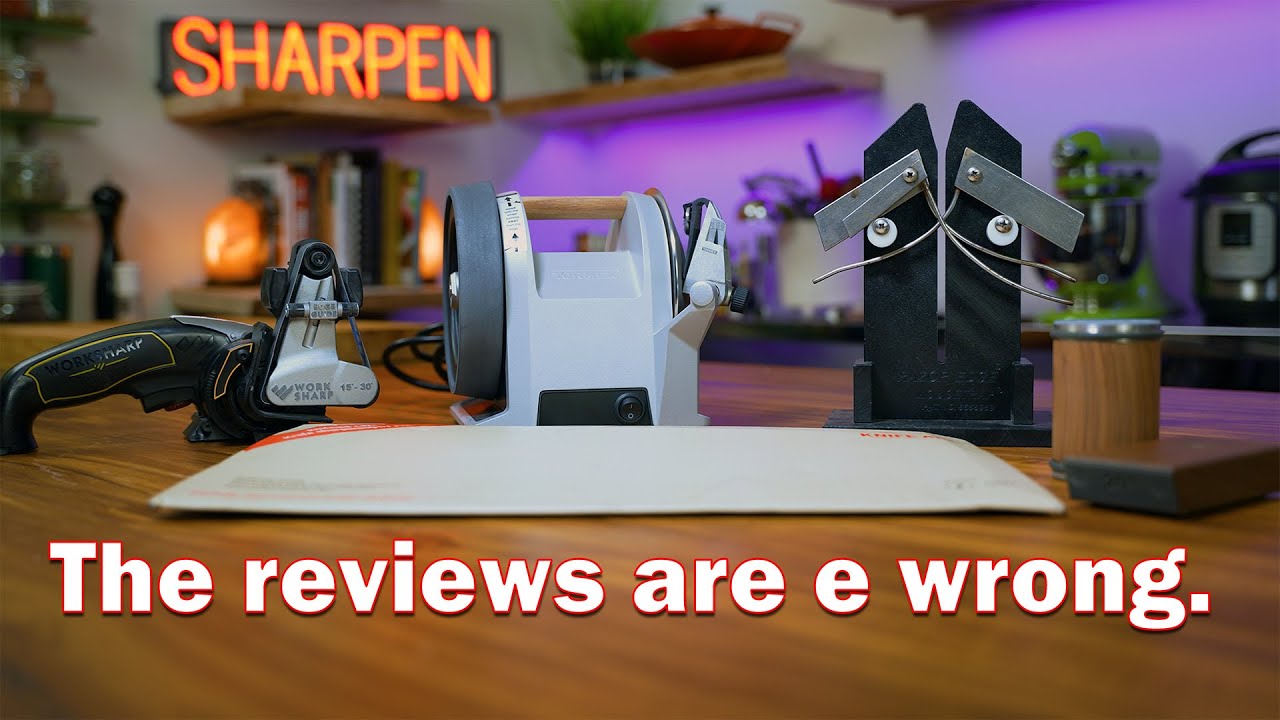 Best High-End Knife sharpener review, Worth It?