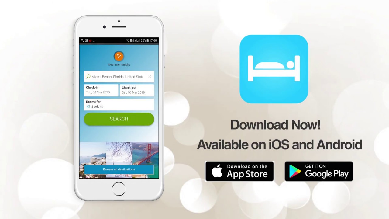 Find Cheap Hotel Deals! Search & Booking best hotels by Android Mobile App!
