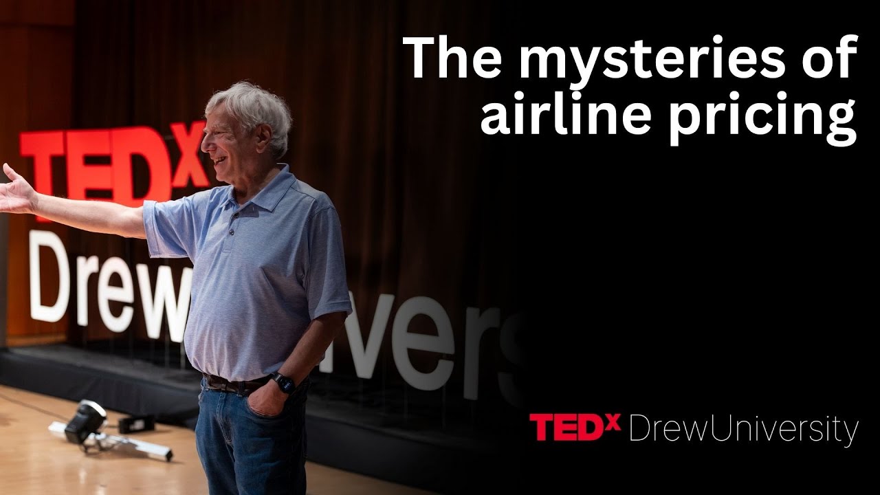 Why you struggle to find cheap flights - Barry Burd - TEDxDrewUniversity
