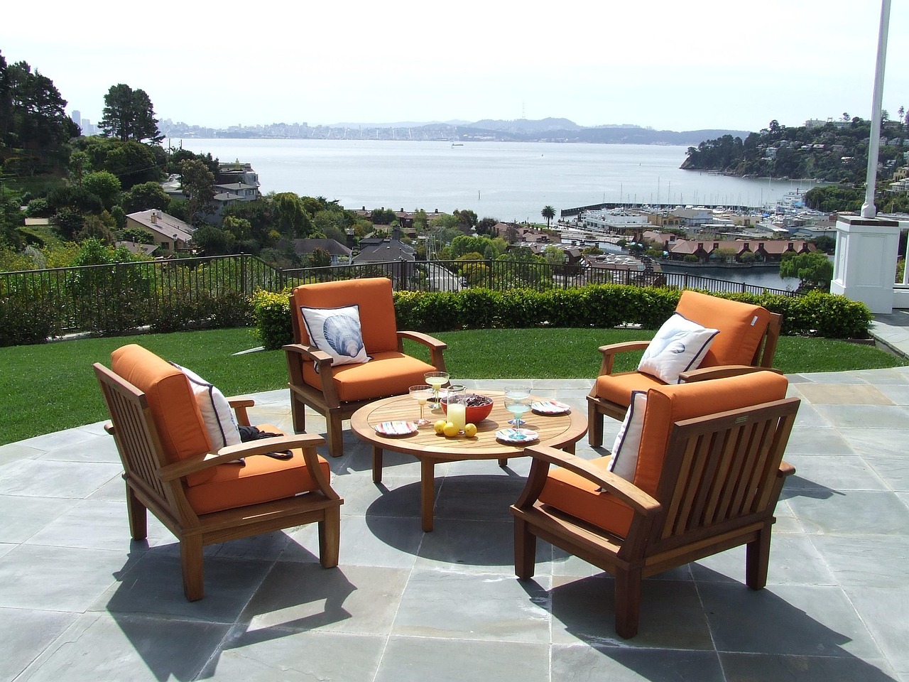  Teak Deep Seating Patio Furniture –  Willow Creek Designs