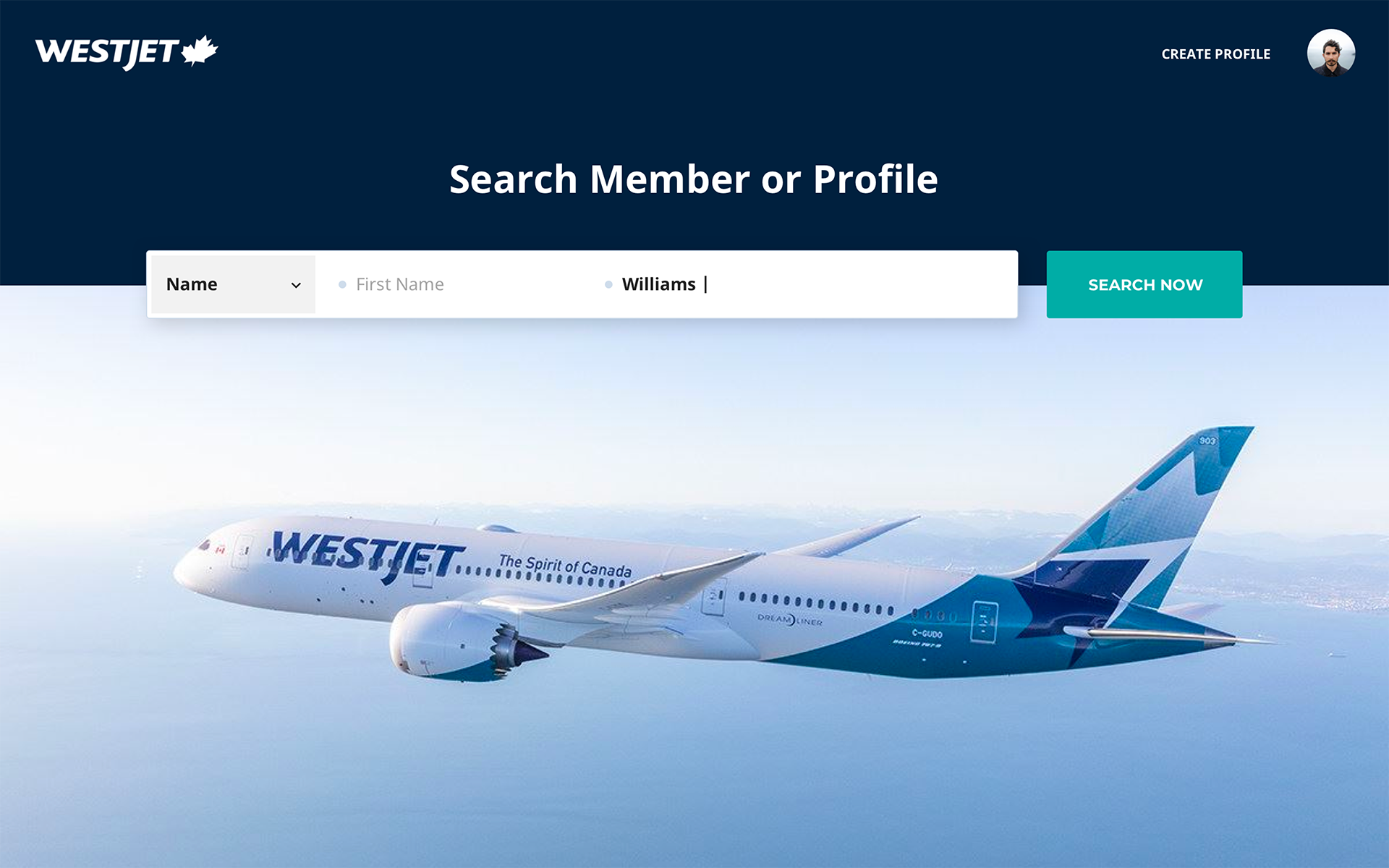 Westjet Lounge Portal
