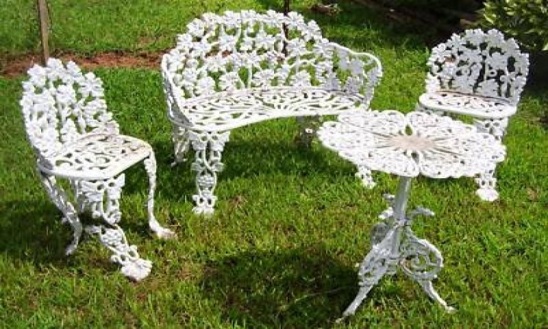  Iron patio furniture, Wrought iron patio furniture, Metal patio  furniture