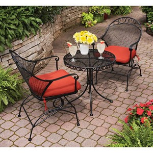 Nuu Garden Stacking Wrought Iron Outdoor Patio Dining Chair (2-Pack)-DB134  - The Home Depot