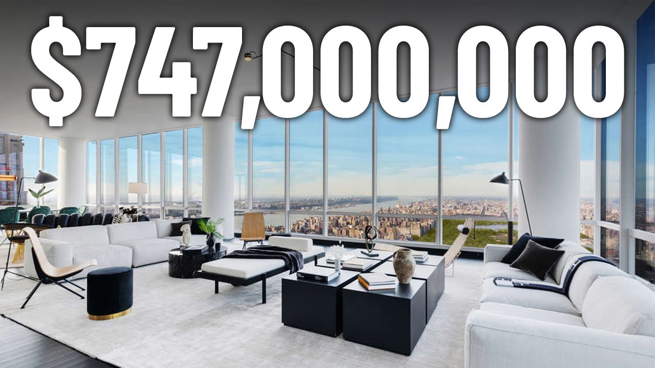 Inside $747,000,000 NYC\u0026#39;s Penthouses For Sale - YouTube