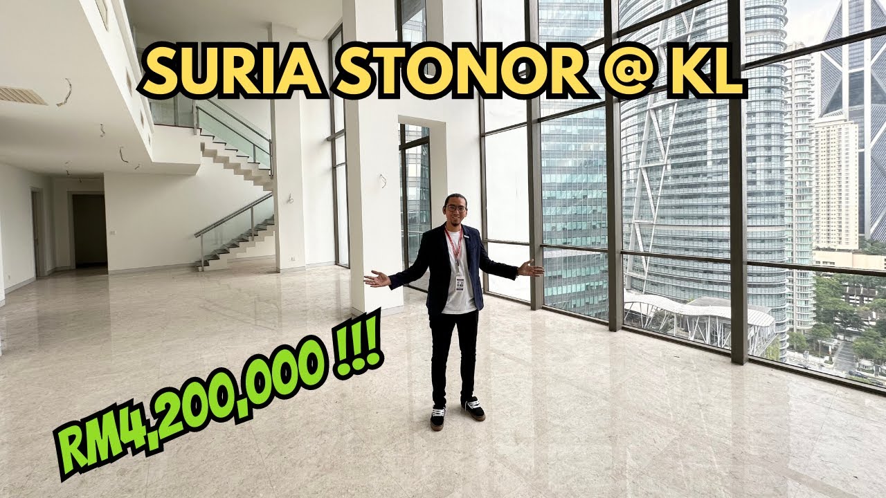 RM4,200,000 | SURIA STONOR SERVICED RESIDENCE @ KL | DUPLEX | 5412 SQFT | FREEHOLD | KLCC