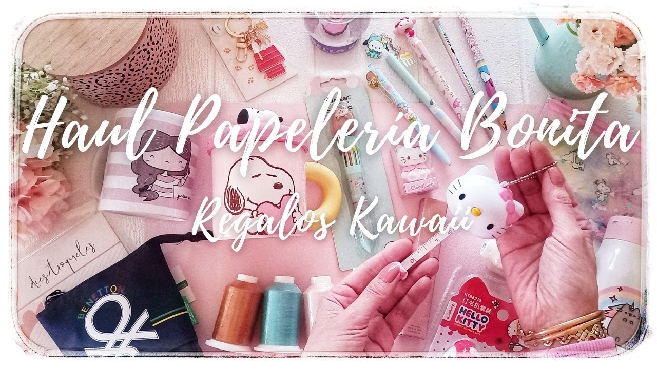 🛍🌸HAUL PAPELERÍA BONITA. Regalos Kawaii.