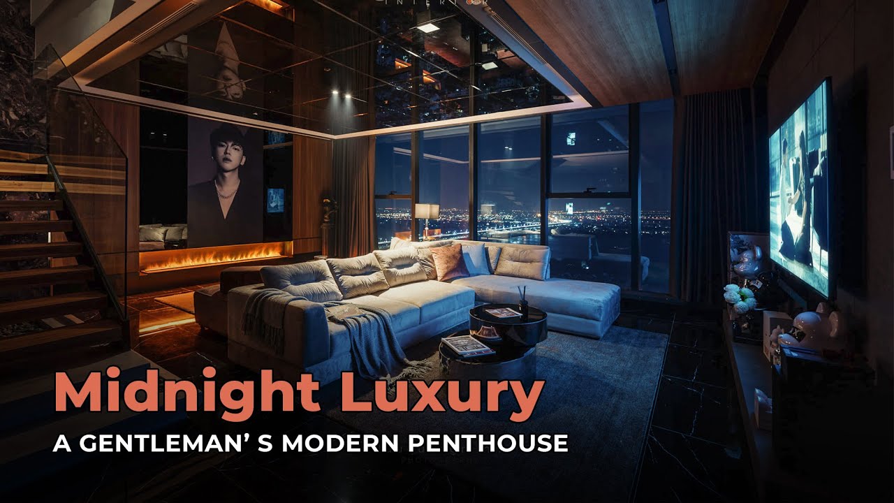 NV PENTHOUSE - Luxury Dark Interior Design