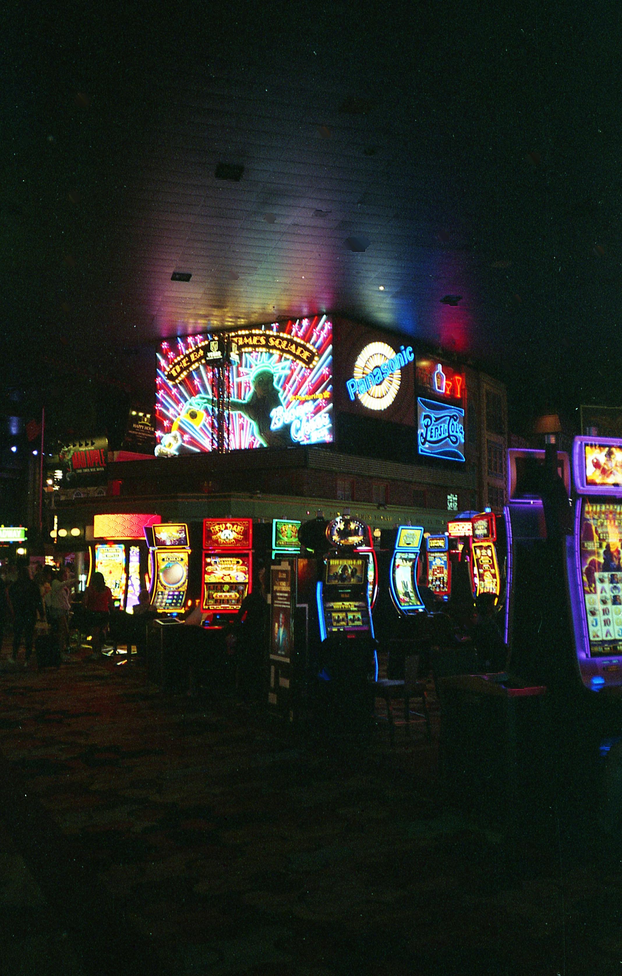 interior of a casino