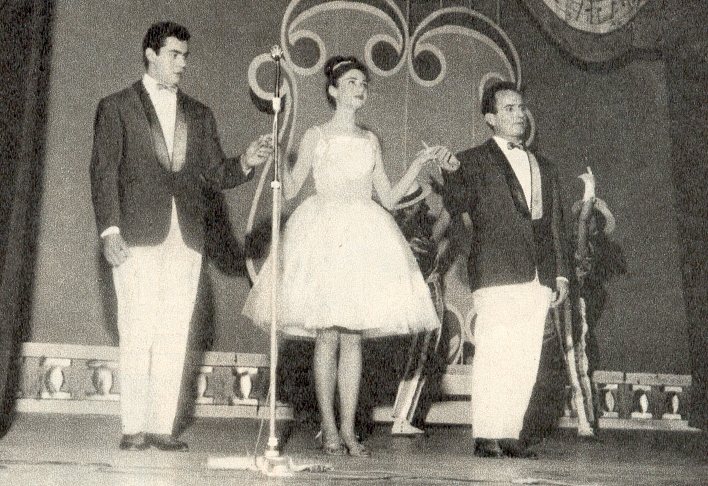 1962 Gigliola durante una rivista..