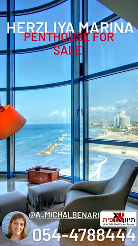 Penthouse apartment for sale in Herzliya Marina Towers