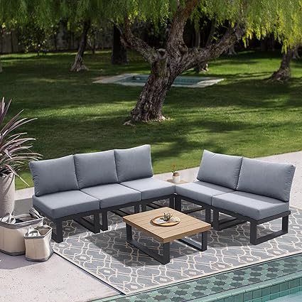 New arrival luxury outdoor patio rattan garden sofa furniture sale