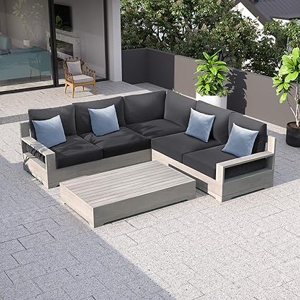 Martha Stewart 5 Piece Patio Furniture Set - AptDeco