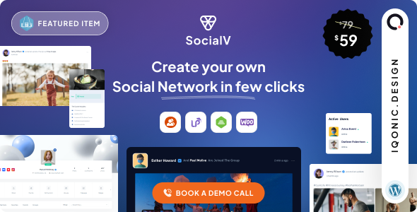 SocialV - Social Network and Community BuddyPress Theme by ...